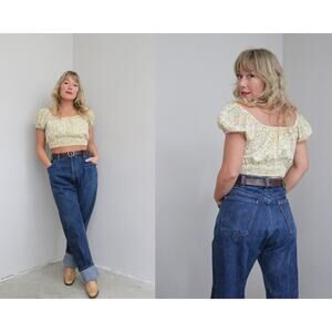 1970's Vintage Levi's Unisex Talon Zip 505 Dark Jeans Women's XL XXL 38" to 39"